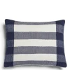 Clearance Daylesford Organic Abbey Stripe Cushion Navy