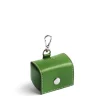 Hot Daylesford Organic Apple Leather Poo Bag Holder Green