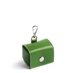Hot Daylesford Organic Apple Leather Poo Bag Holder Green