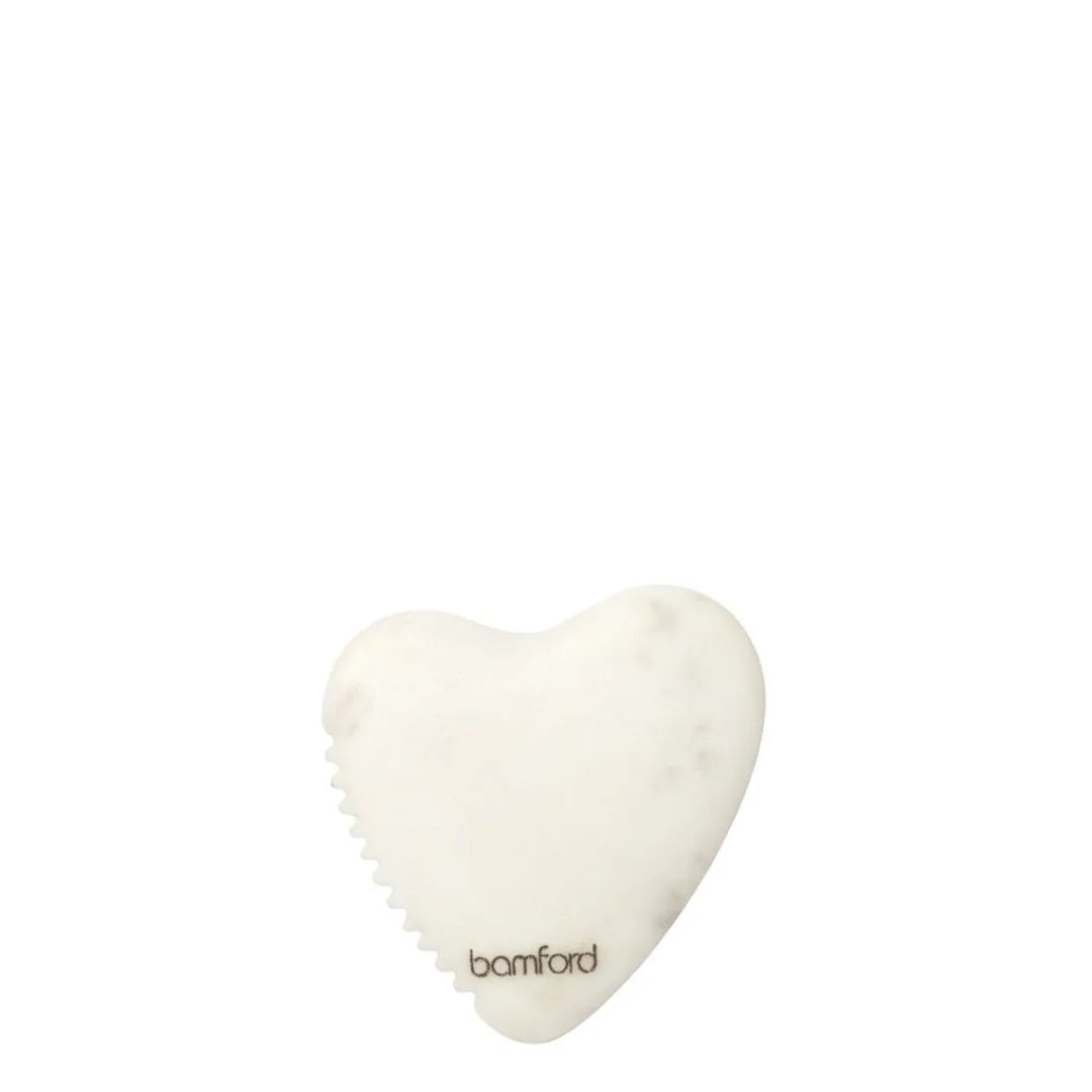 Store Daylesford Organic Bamford Isla Gua Sha Heart White