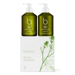 New Daylesford Organic Bamford Rose Hand & Body Duo Gift