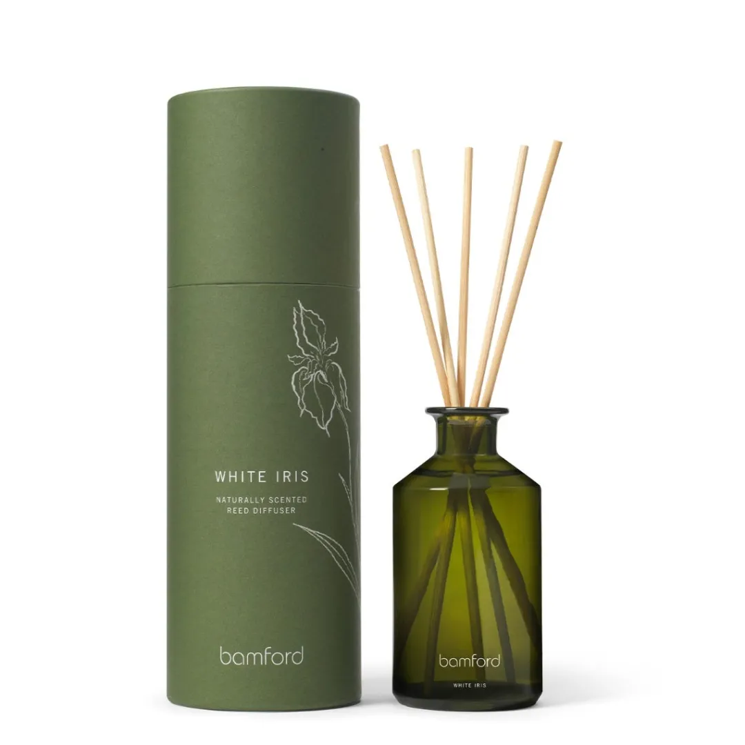 New Daylesford Organic Bamford White Iris Flora Diffuser Gift Set
