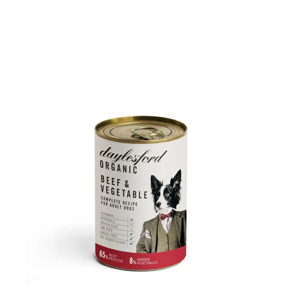 Hot Daylesford Organic Beef Wet Food for Dogs