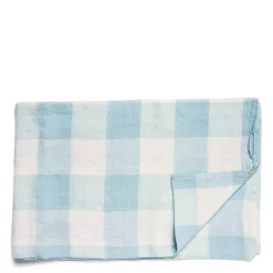 Cheap Daylesford Organic Blue & White Check Tablecloth