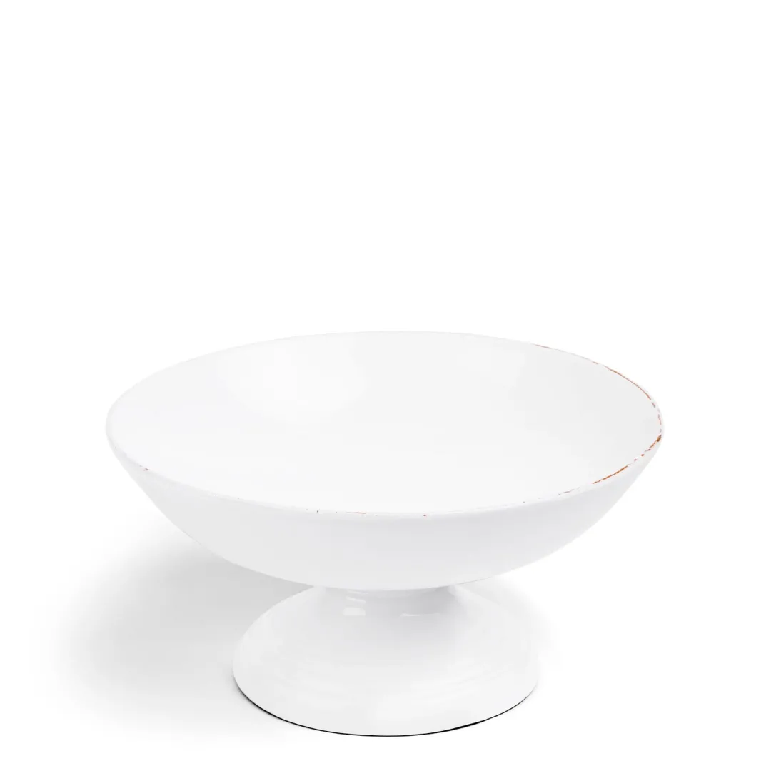 Online Daylesford Organic Campagna Footed Bowl White