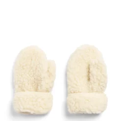 Store Daylesford Organic Children's Mittens Natural Wool