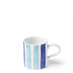 Online Daylesford Organic Circus Stripe Blue Mug