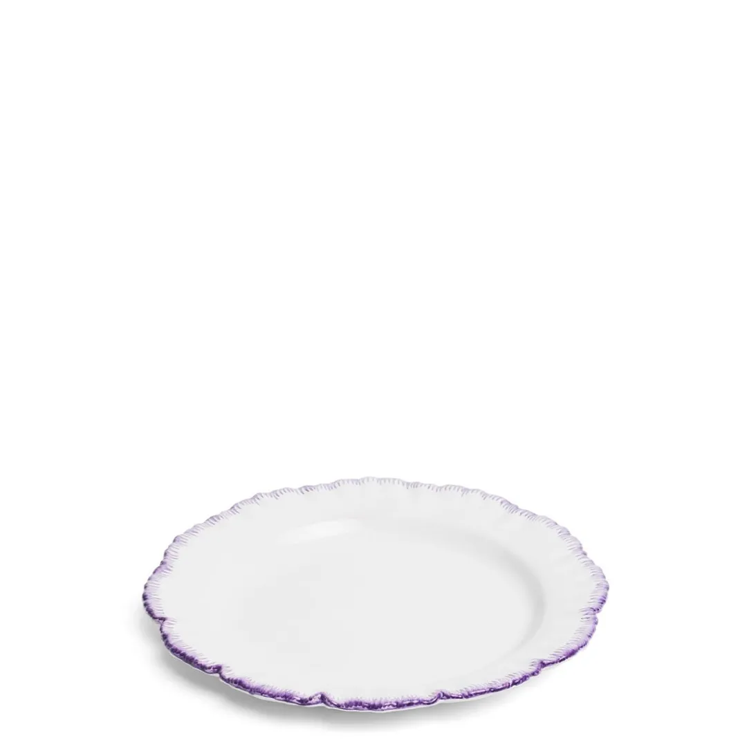 Sale Daylesford Organic Combs Dessert Plate Lavender