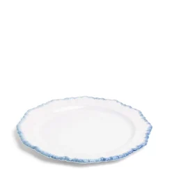 Fashion Daylesford Organic Combs Dinner Plate Light Blue