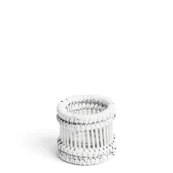 Store Daylesford Organic Cove Candle Holder White Small