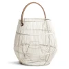 Outlet Daylesford Organic Cove Lantern White Wash Large