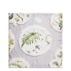 Clearance Daylesford Organic Daylesford x Colefax Quince Garden Napkin in Lilac With Fern