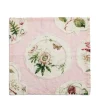 Best Daylesford Organic Daylesford X Colefax Quince Garden Napkin in Pink with Passion Flower
