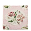 Sale Daylesford Organic Daylesford X Colefax Quince Garden Napkin in Pink with Tulip