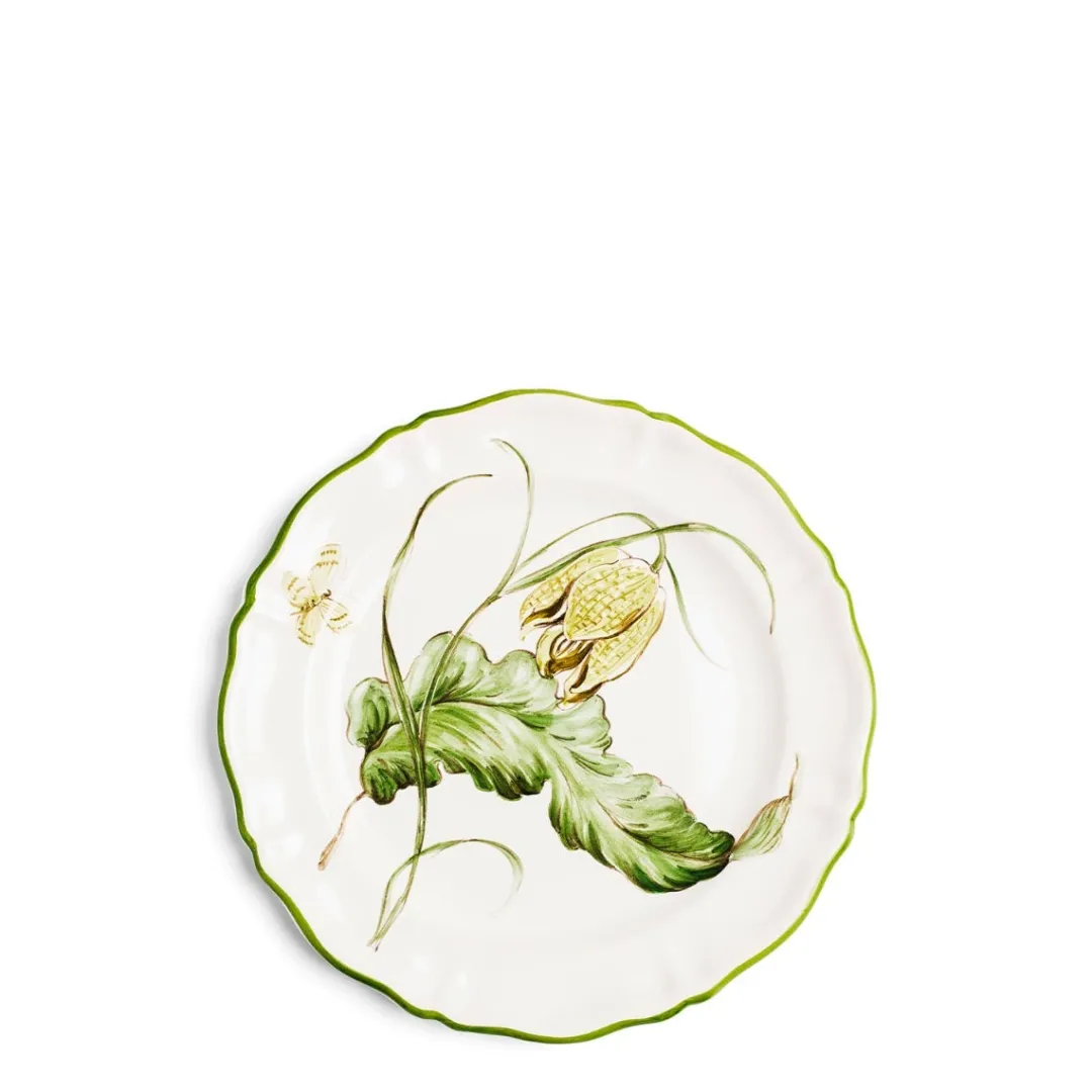 Shop Daylesford Organic Daylesford x Colefax Quince Garden Side Plate With Fritillary