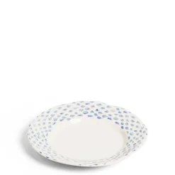 Best Daylesford Organic Dot Pasta Bowl Blue