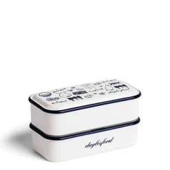 New Daylesford Organic Double Rectangular Bento Box