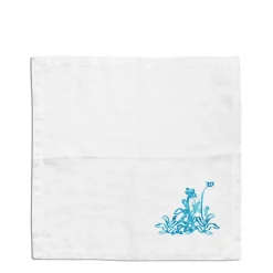 New Daylesford Organic Eden Blue Cosmos Napkin