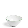 Clearance Daylesford Organic Edge Bowl Dark Green Large