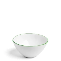 Clearance Daylesford Organic Edge Bowl Dark Green Large
