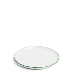Best Daylesford Organic Edge Breakfast Plate Dark Green