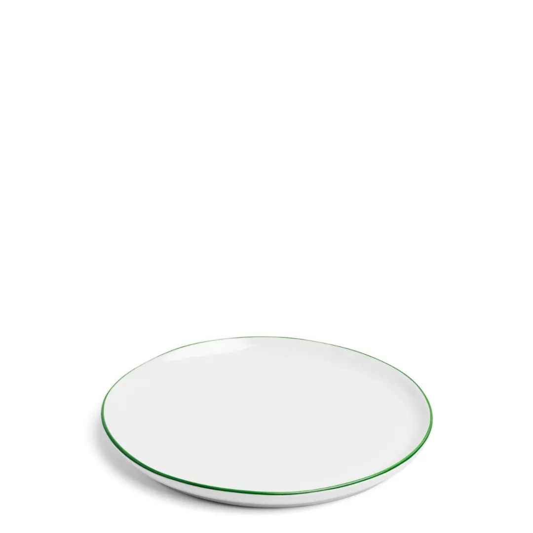 Best Daylesford Organic Edge Breakfast Plate Dark Green