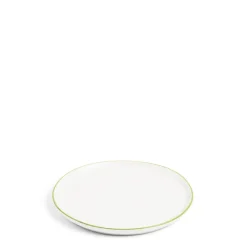 New Daylesford Organic Edge Dessert Plate Green