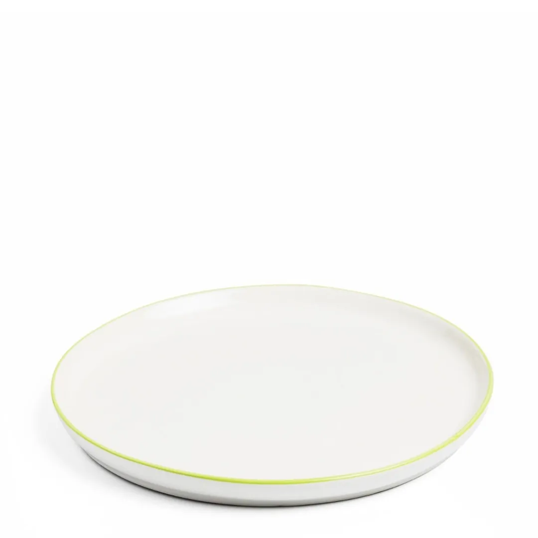 Cheap Daylesford Organic Edge Dinner Plate Green