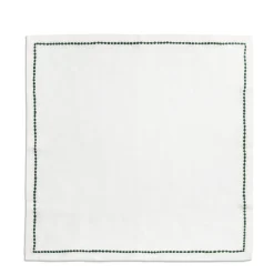 Hot Daylesford Organic Edge Napkin Green Dot