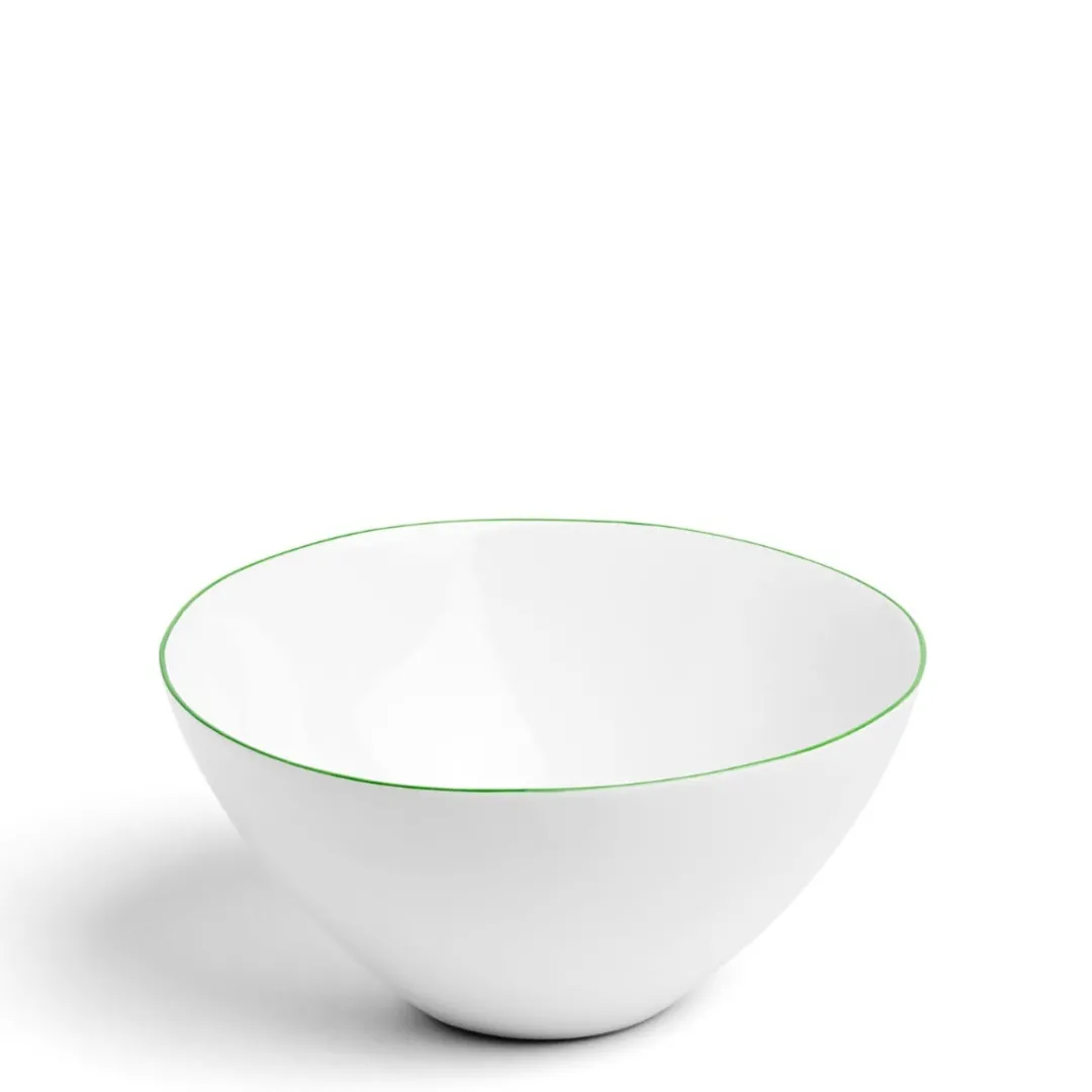 Cheap Daylesford Organic Edge Salad Bowl Dark Green