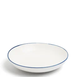 Hot Daylesford Organic Edge Soup Plate Blue