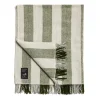 Flash Sale Daylesford Organic Enstone Wool Throw Herringbone Stripe Olive