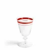 Store Daylesford Organic Fine Stripes Wine Glass Claret