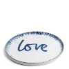 Flash Sale Daylesford Organic Galley Love Large Blue Plate