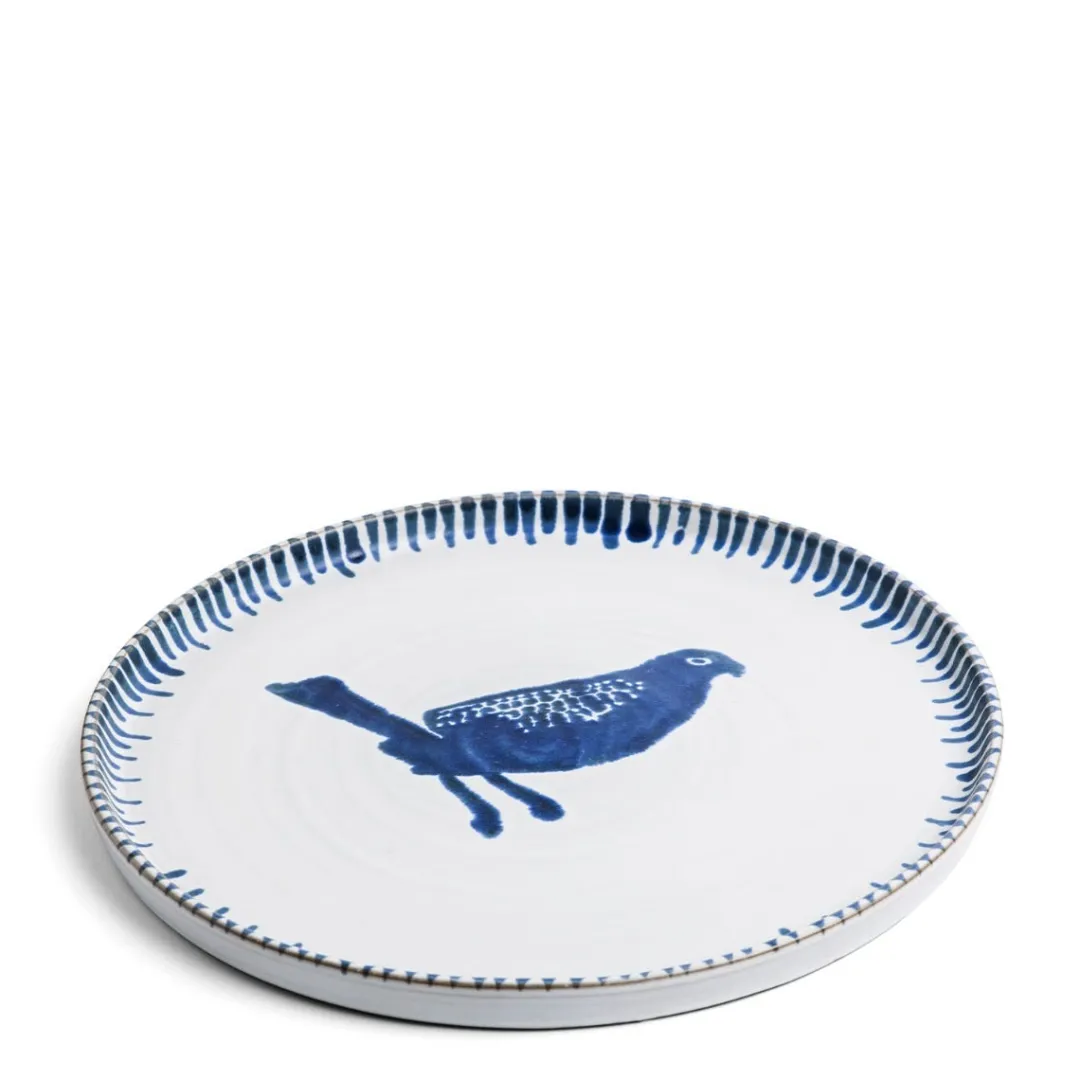 Fashion Daylesford Organic Galley Skylark Large Blue Plate