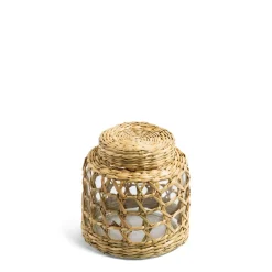 Store Daylesford Organic Glass Pot with Weave Small