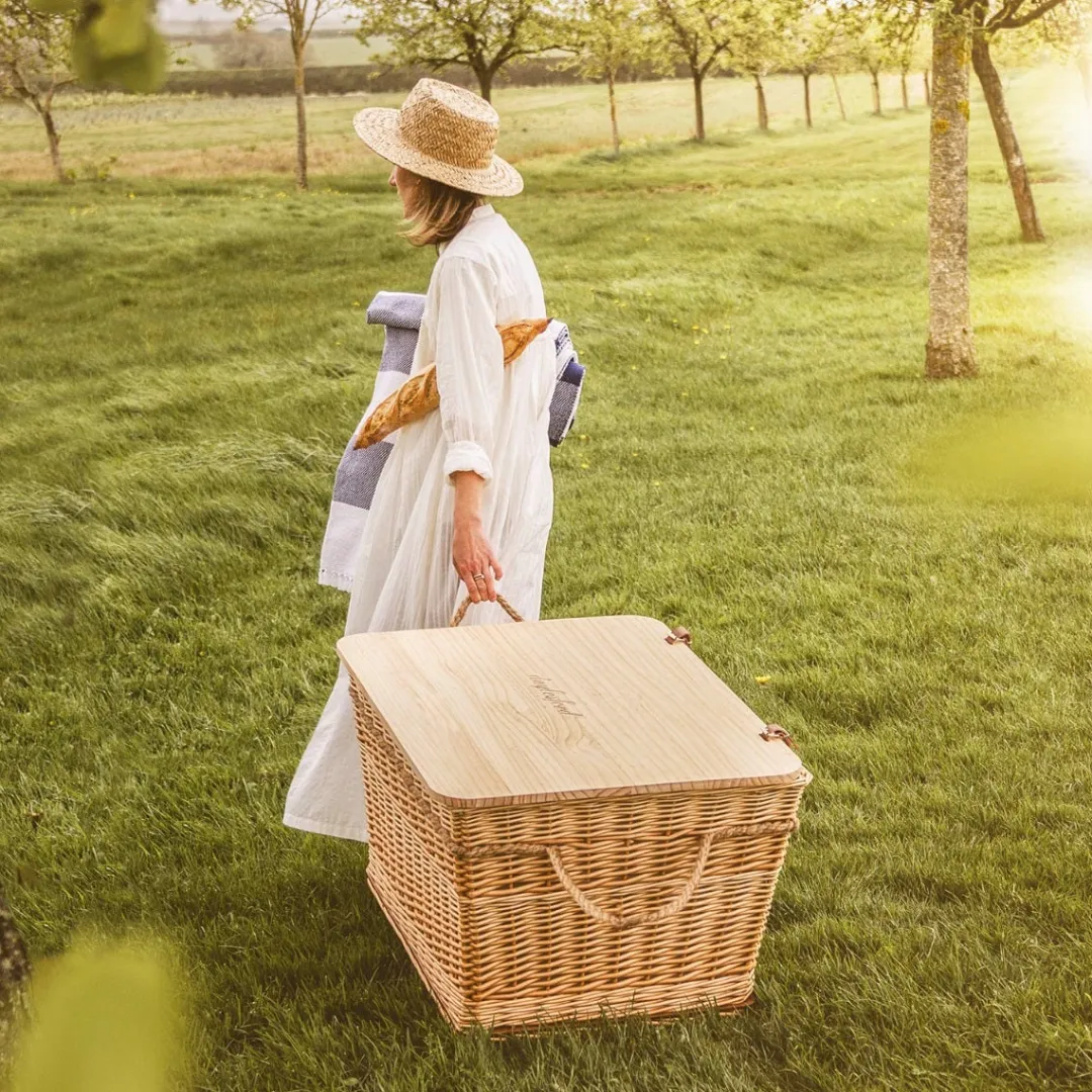 Best Sale Daylesford Organic Lea Insulated Picnic Hamper X Large