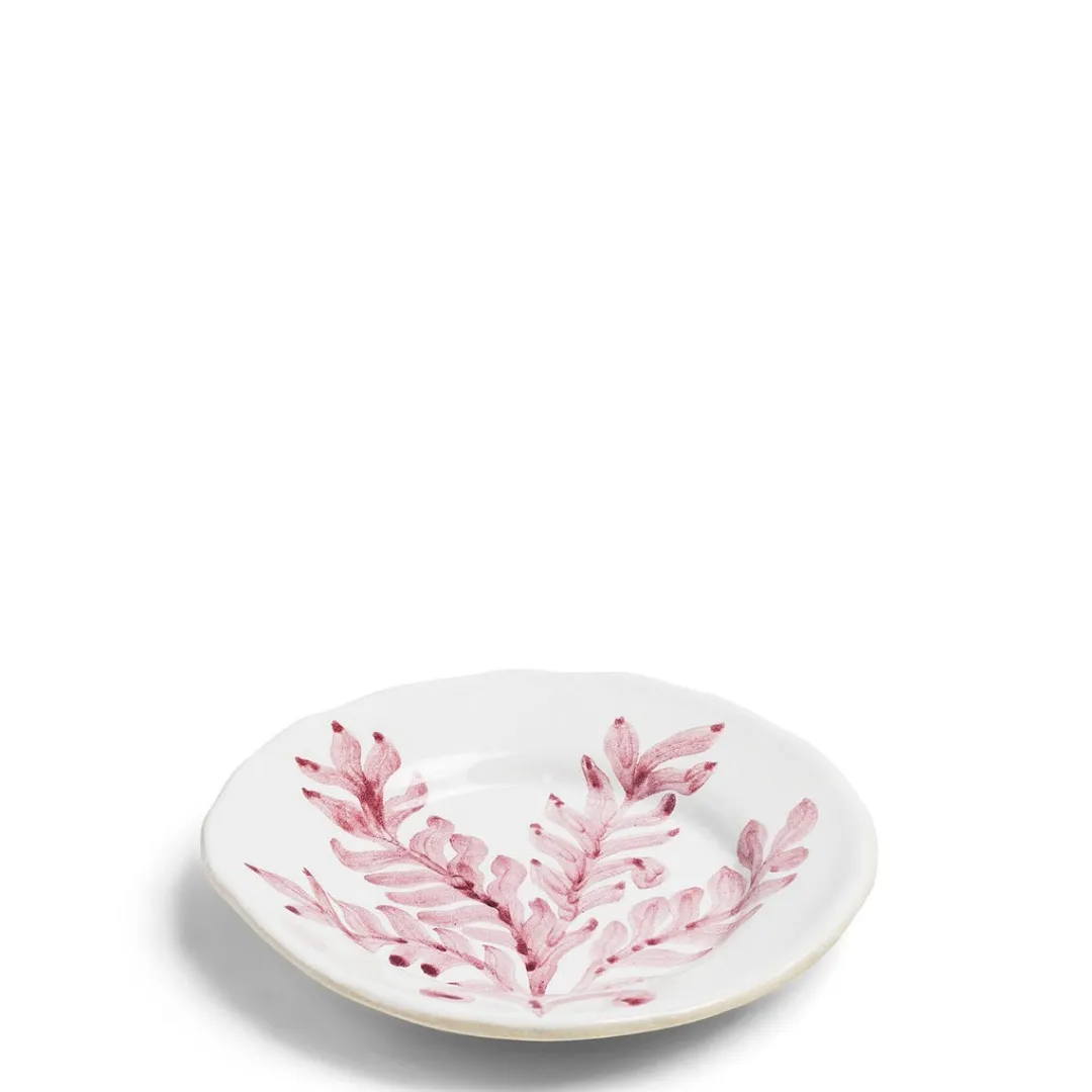 Cheap Daylesford Organic Leaf Side Plate Pink