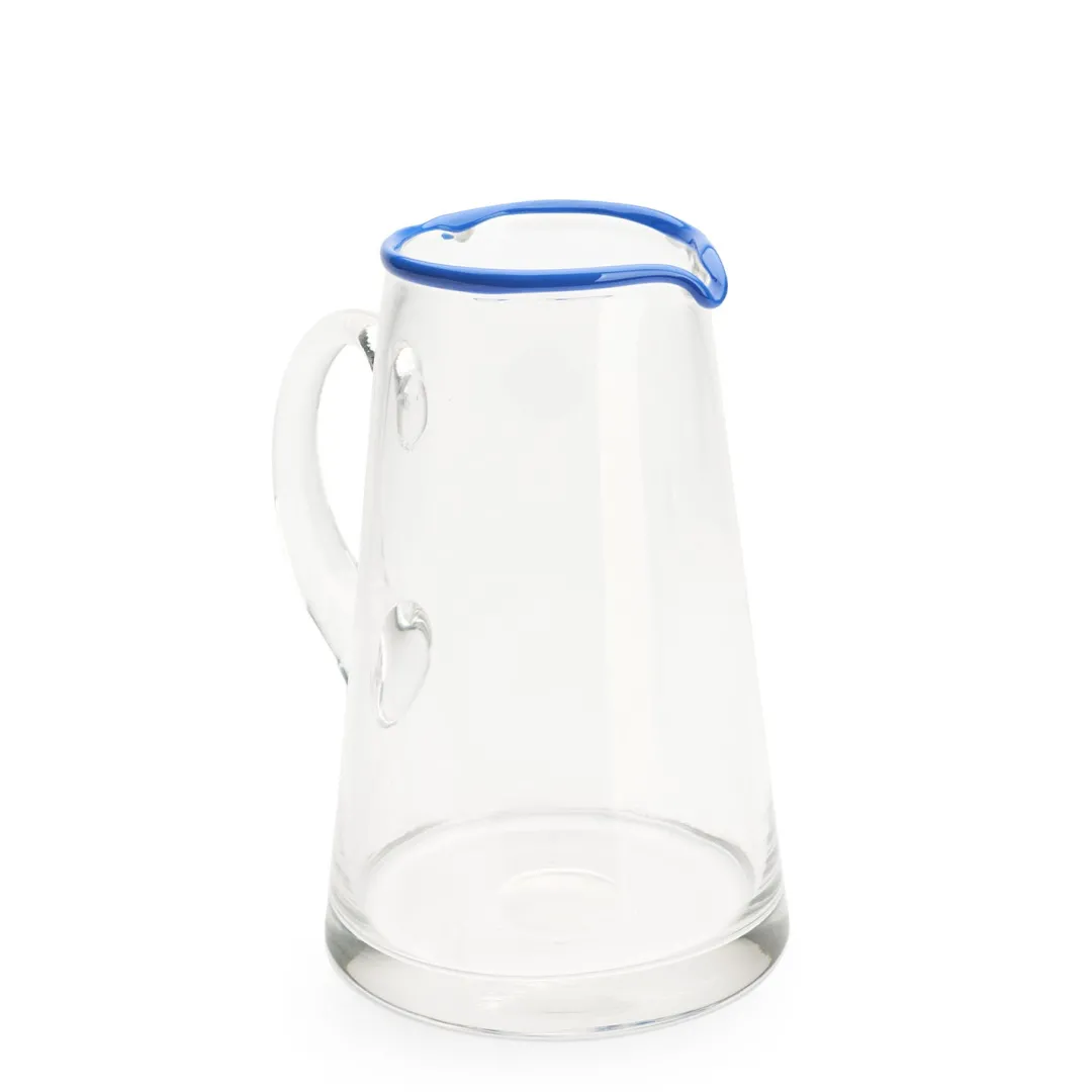 Clearance Daylesford Organic Ledbury Jug Blue Tipped