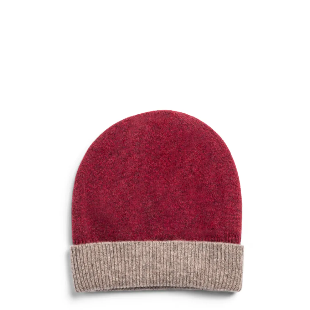 Outlet Daylesford Organic Maidens Hat Pomegranate & Grey