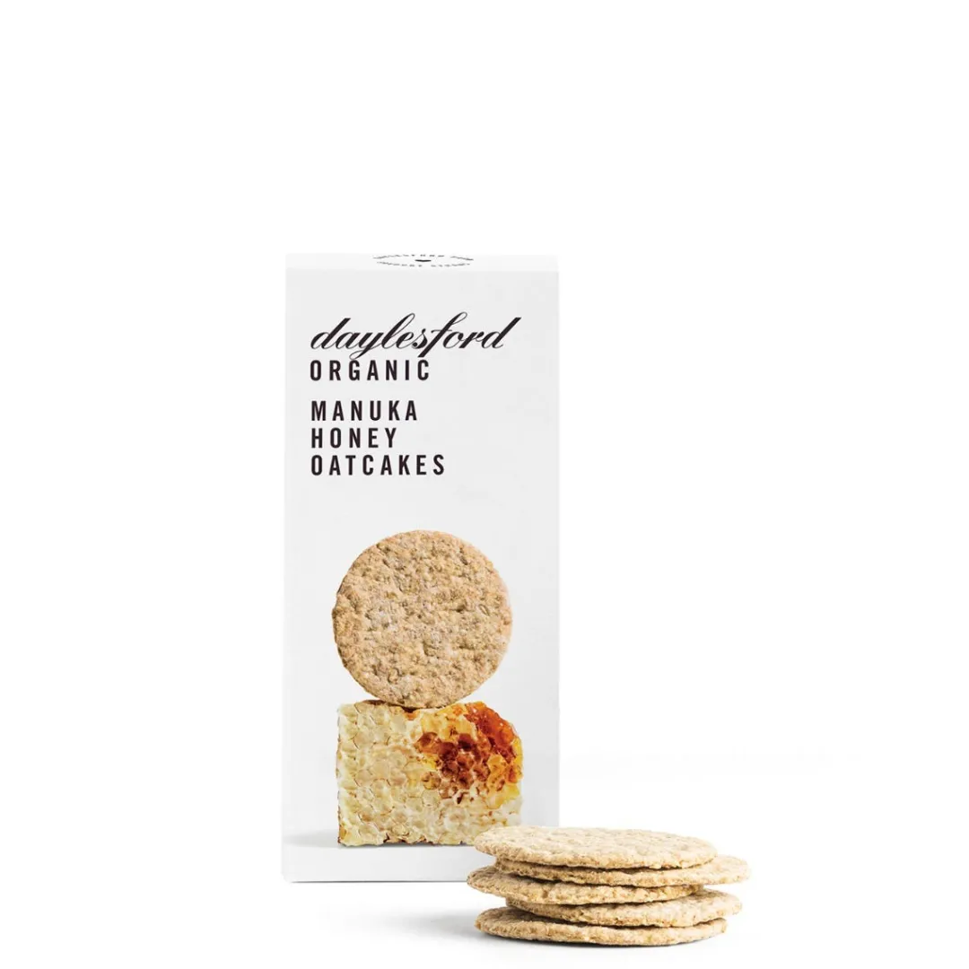 Store Daylesford Organic Manuka Honey Oatcakes