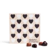 Store Daylesford Organic Milk & Dark Chocolate Sea Salt Caramel Hearts Wooden Box