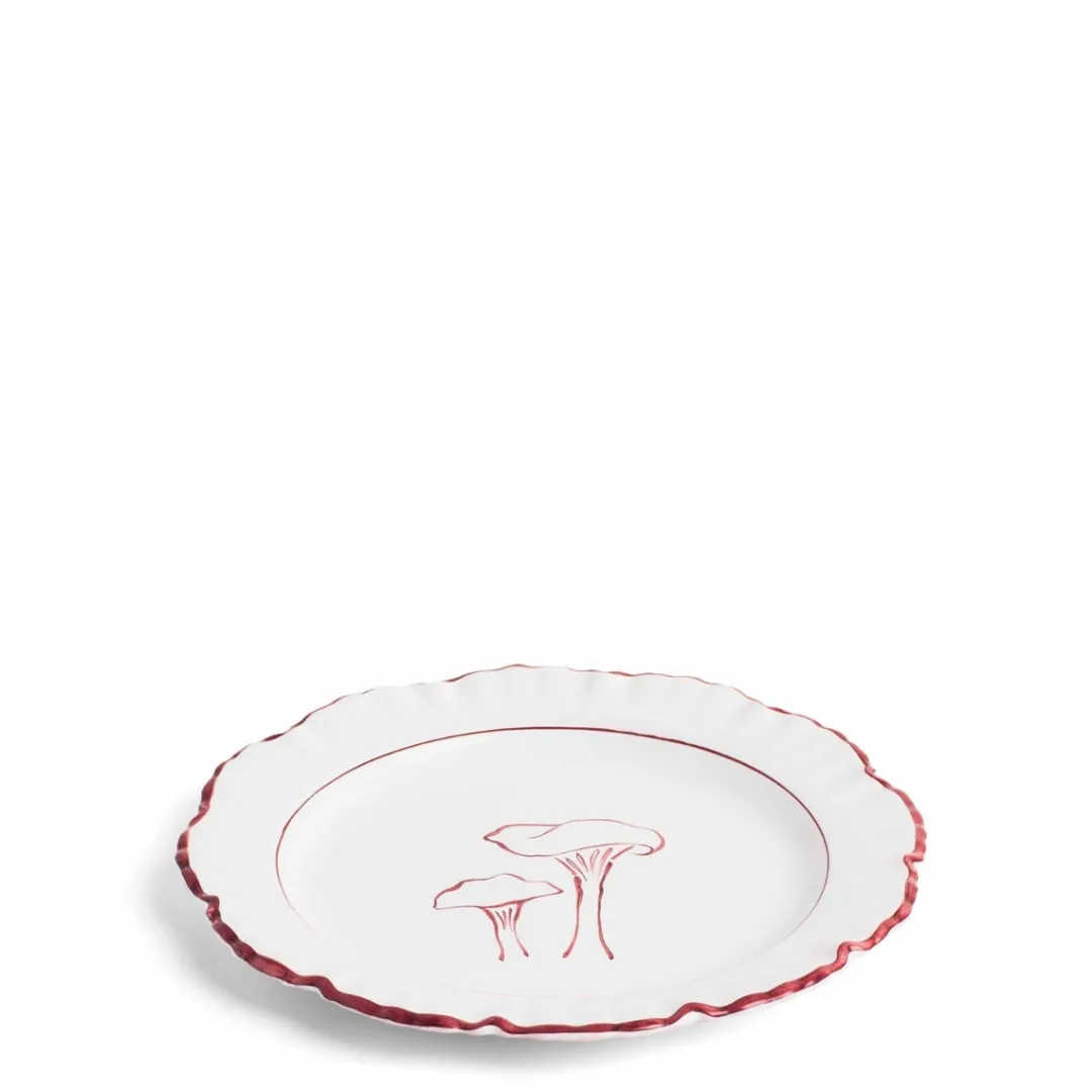 Store Daylesford Organic Mushroom Blewit Plate Claret