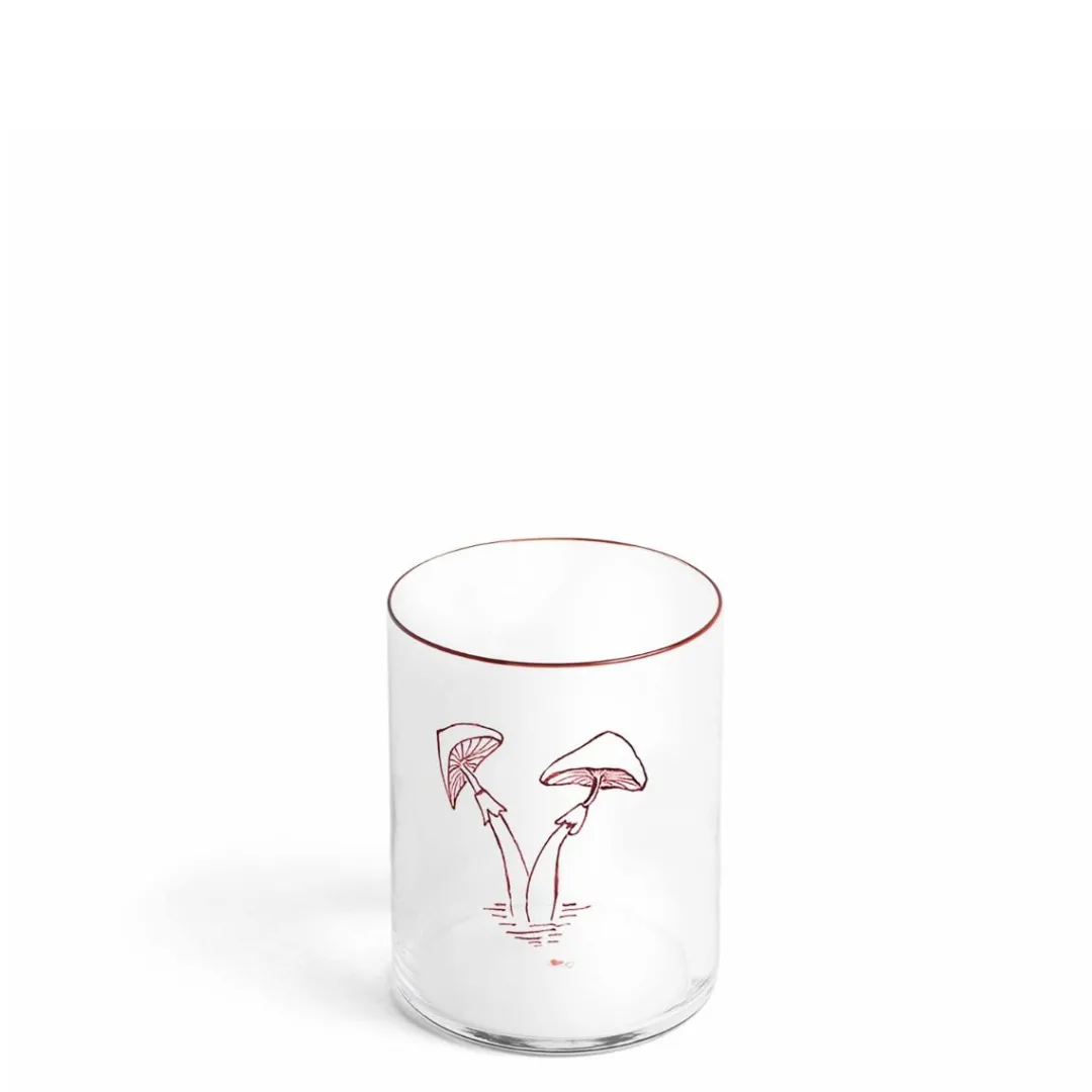 Discount Daylesford Organic Mushroom Double Tumbler Claret