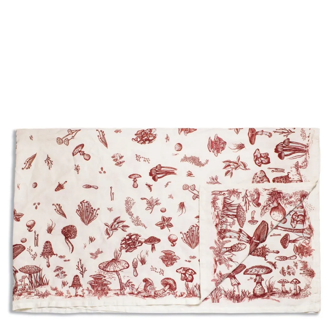 Outlet Daylesford Organic Mushroom Tablecloth Ivory