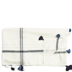 Store Daylesford Organic Nila Margin Tablecloth Blue