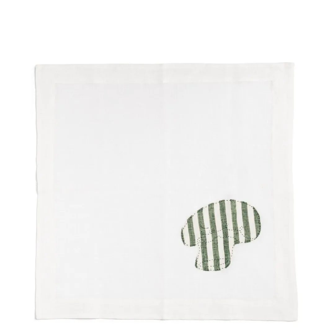 Discount Daylesford Organic Nila Market Napkin Green