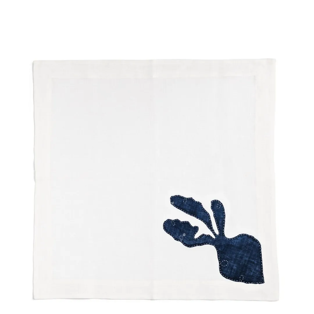 Online Daylesford Organic Nila Market Napkin Indigo