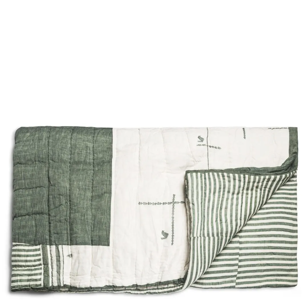 Outlet Daylesford Organic Nila Pasture Quilt Large