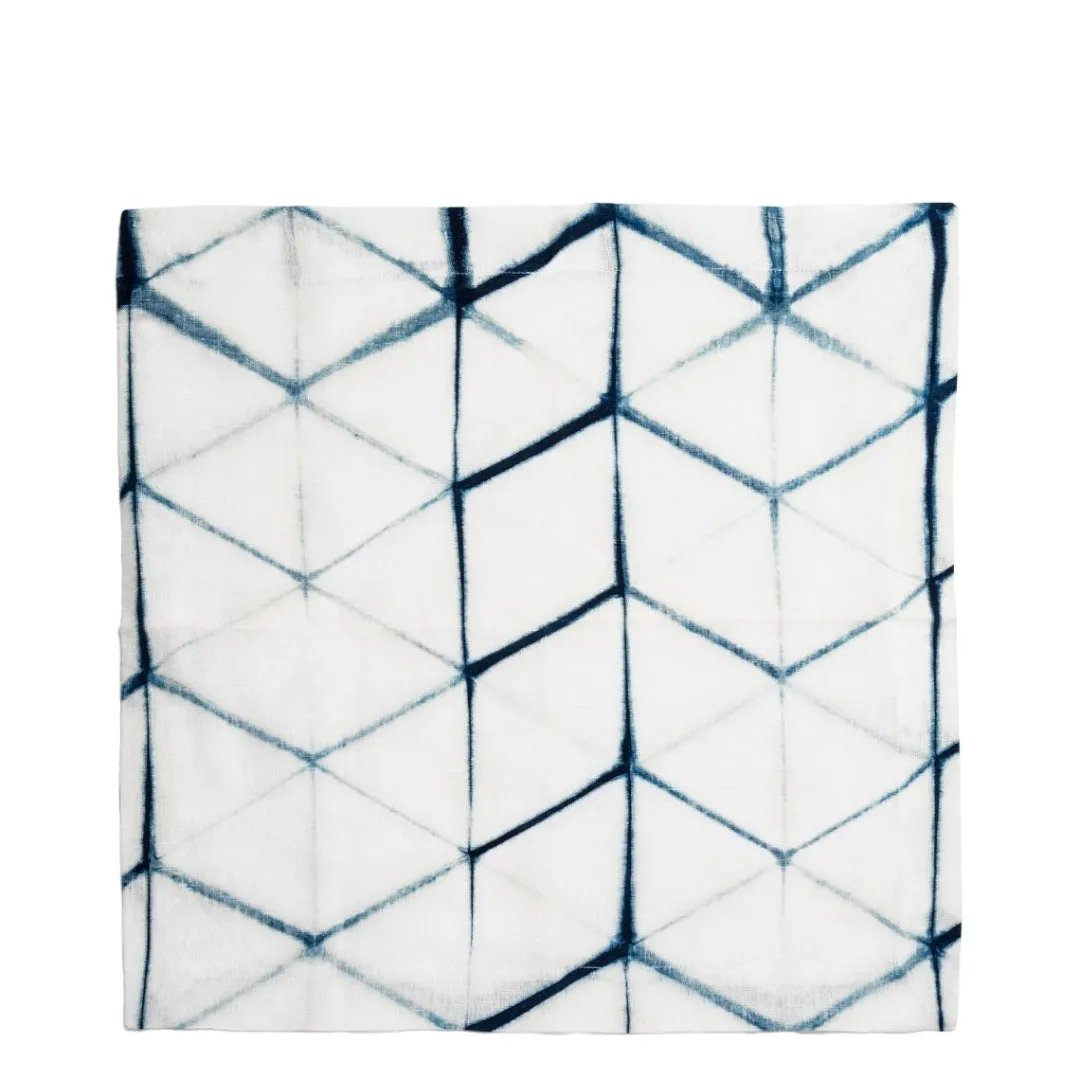 Online Daylesford Organic Nila Shibori Napkin